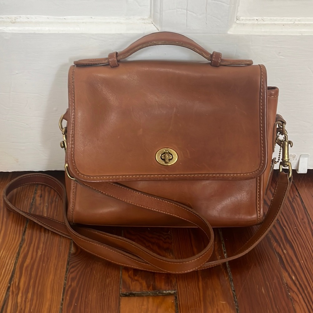 Vintage Coach Court Purse